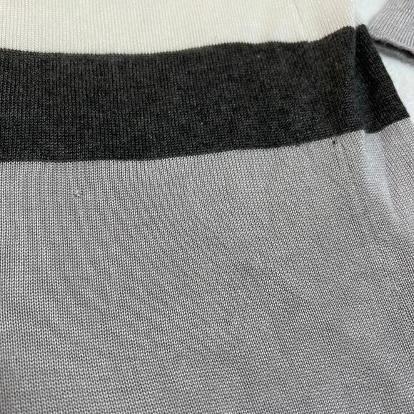 Bajee Collection by Becool Stripe Open Front Lightweight Cardigan Size S Casual - Picture 8 of 8